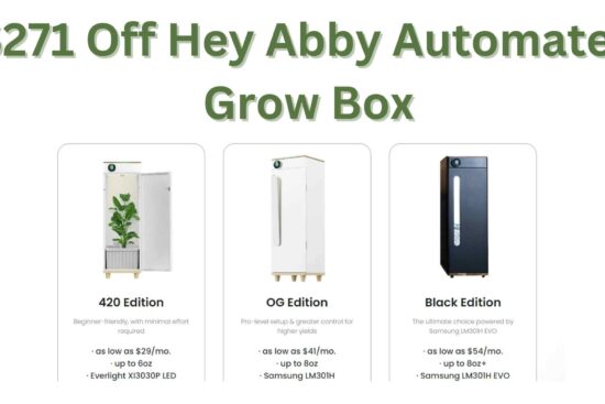 $271 Off Hey Abby Automated Grow Box