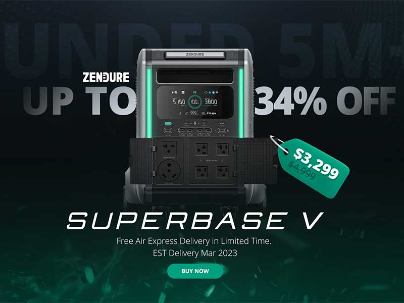 34% Off SuperBase V Power Station + Free Air Express Delivery