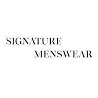 Use your Signature Menswear discount code or promo code at signaturemenswear.com